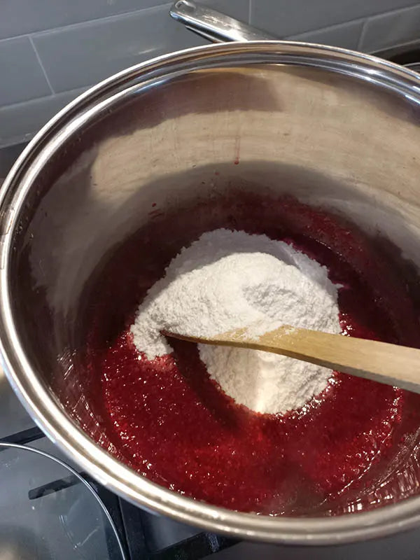 Keto Store NZ | Jam Setting Sugar | Making Jam | 5 adding the sugar