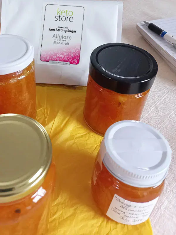 ~ Sugar Free Marmalade Recipe (using Sweet As Jam Setting Sugar) | Keto ...