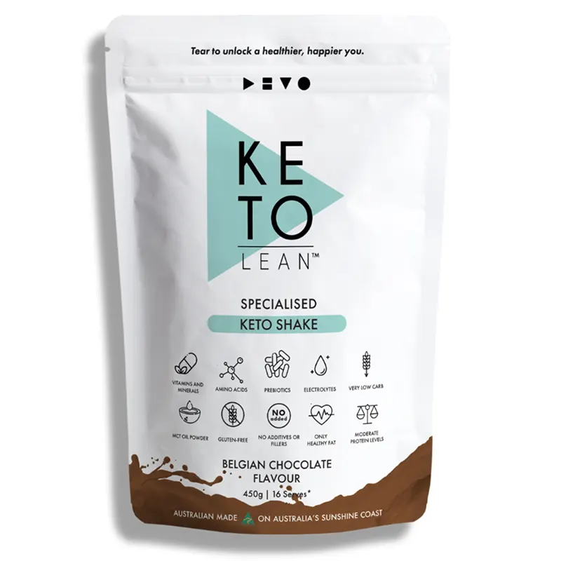 Keto Store NZ | Keto Lean Specialised Keto Shake | Belgian Chocolate Flavour