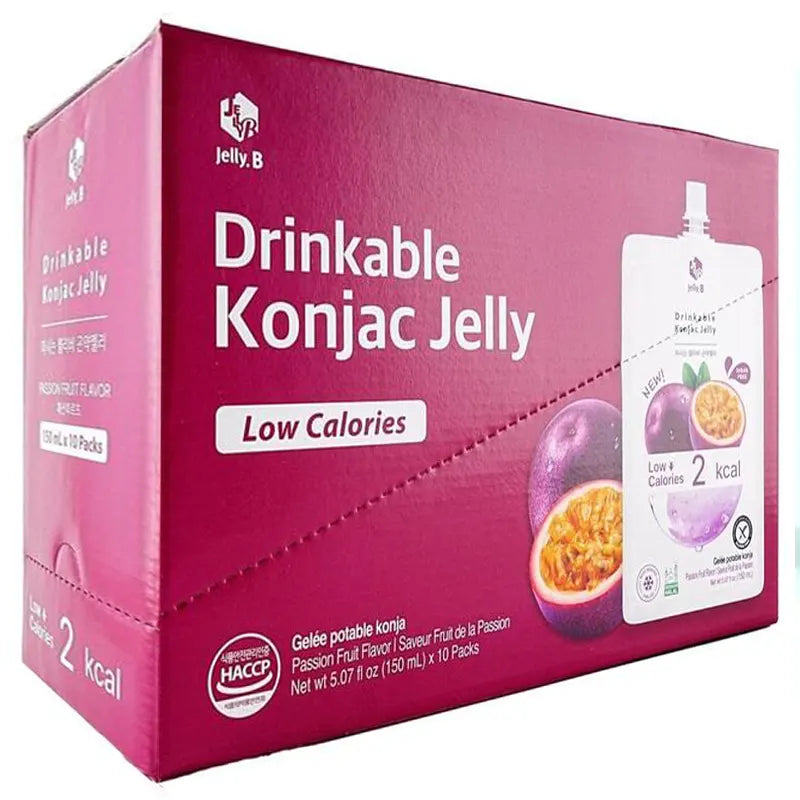 Keto Store NZ | Jelly B. Drinkable Konjac Jelly Passionfruit Box