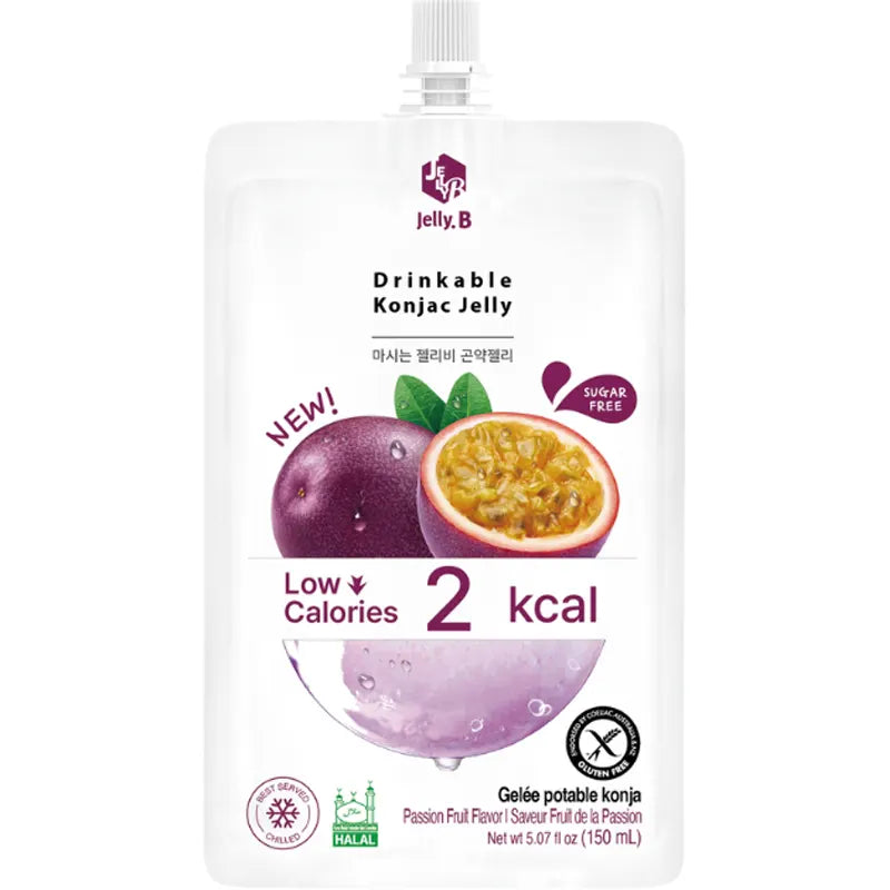 Keto Store NZ | Jelly B. Drinkable Konjac Jelly Passionfruit Flavour
