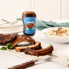 Keto Store NZ | Low Carb Emporium | BBQ Style Sauce with ribs and slaw