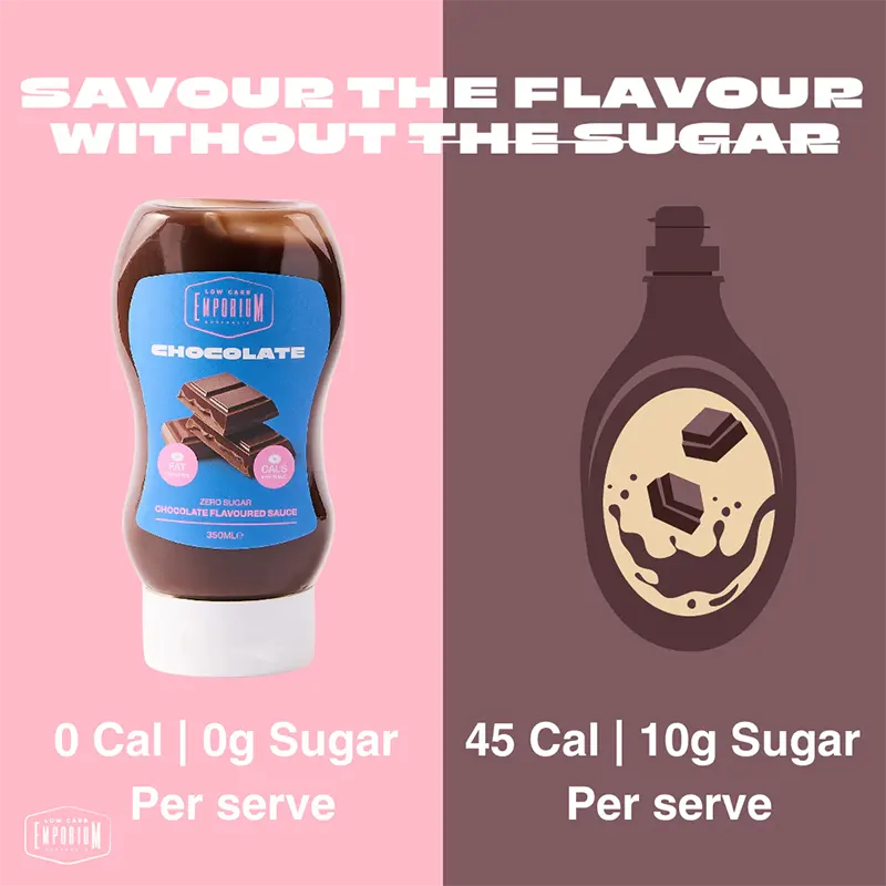 Keto Store NZ | Low Carb Emporium | Chocolate Sauce Comparison