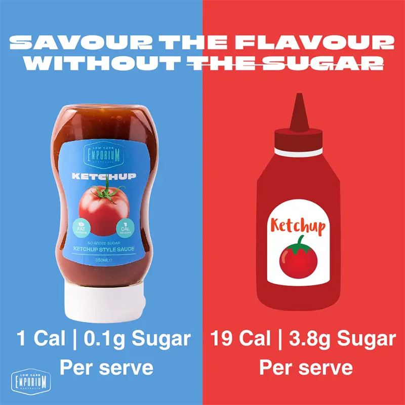 Keto Store NZ | Low Carb Emporium | Ketchup Comparison