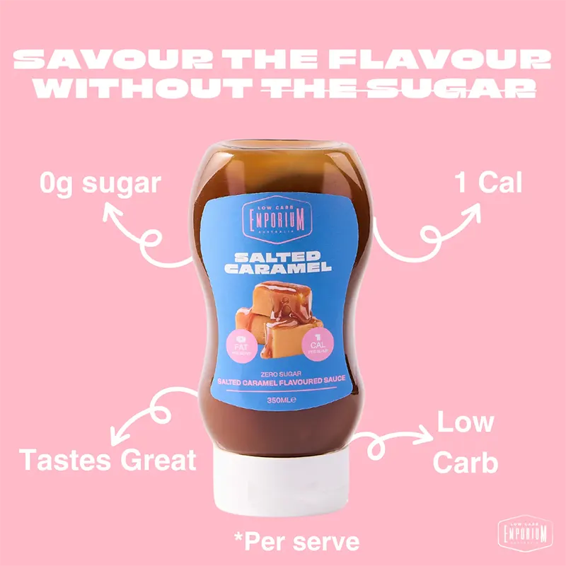 Keto Store NZ | Low Carb Emporium | Salted Caramel Sauce Features