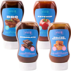 Keto Store NZ | Low Carb Emporium | Flavoured Sauces | BBQ Chocolate Ketchup Salted Caramel | Value Pack | Xmas