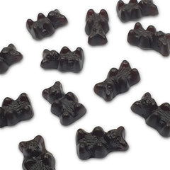 Keto Store NZ | Dutch Licorice Bears | Sugar Free Licorice | Liqourice | Close Up Detail