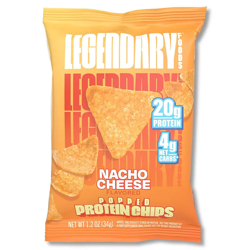 Keto Store NZ | Legendary Nacho Cheese  Popped Protein Chips