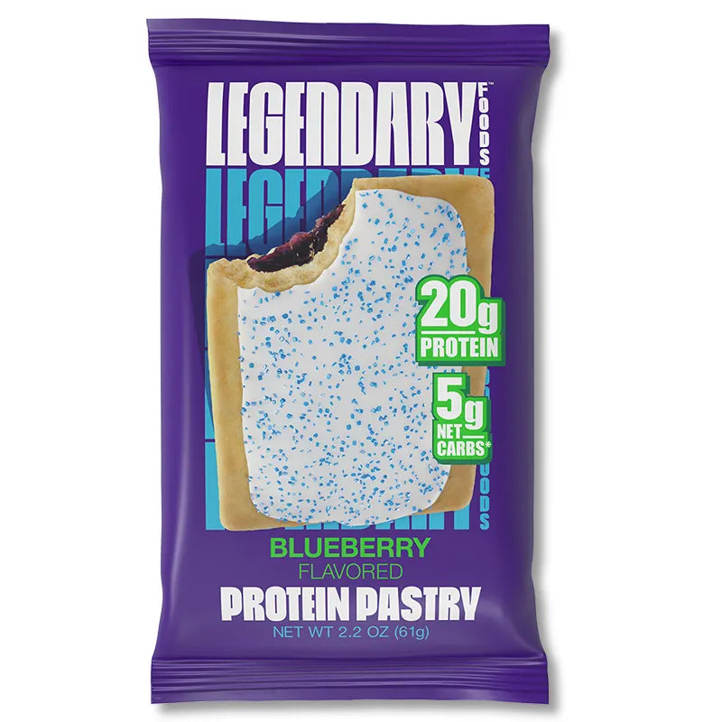 Keto Store NZ | Blueberry Protein Pastry | Single | Legendary