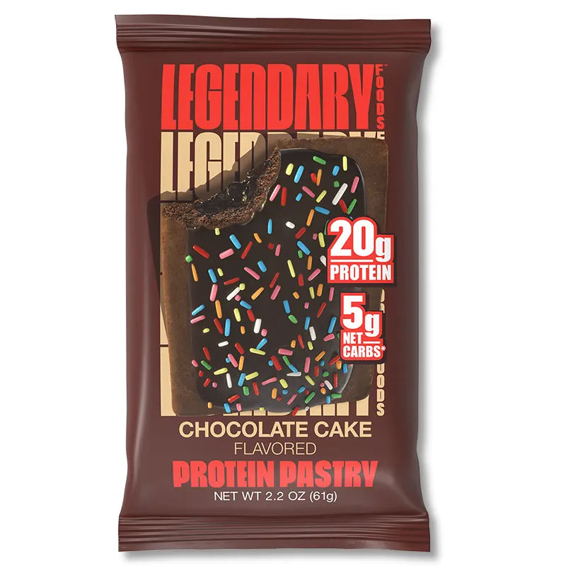 Keto Store NZ | Chocolate Cake Protein Pastry | Single | Legendary