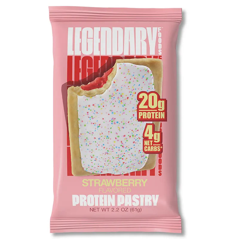 Keto Store NZ | Strawberry Protein Pastry | Single | Legendary