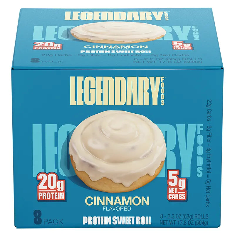 Keto Store NZ | Cinnamon Protein Sweet Roll | Box of 8 | Legendary