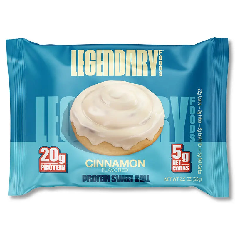 Keto Store NZ | Cinnamon Protein Sweet Roll | Single | Legendary