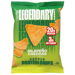 Keto Store NZ | Legendary Jalapeno Cheddar Popped Protein Chips
