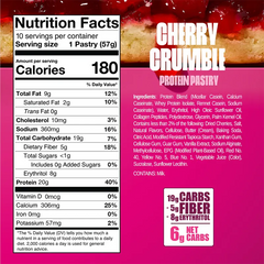 Keto Store NZ | Legendary Protein Pastry - Cherry Crumble NIP