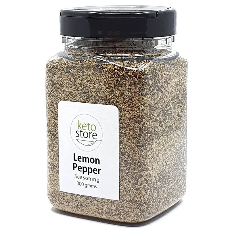 Keto Store NZ | Lemon Pepper Seasoning Jar