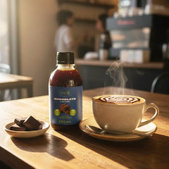 Keto Store NZ | Low Carb Emporium Flavoured Syrup | Chocolate Social Coffee Cup
