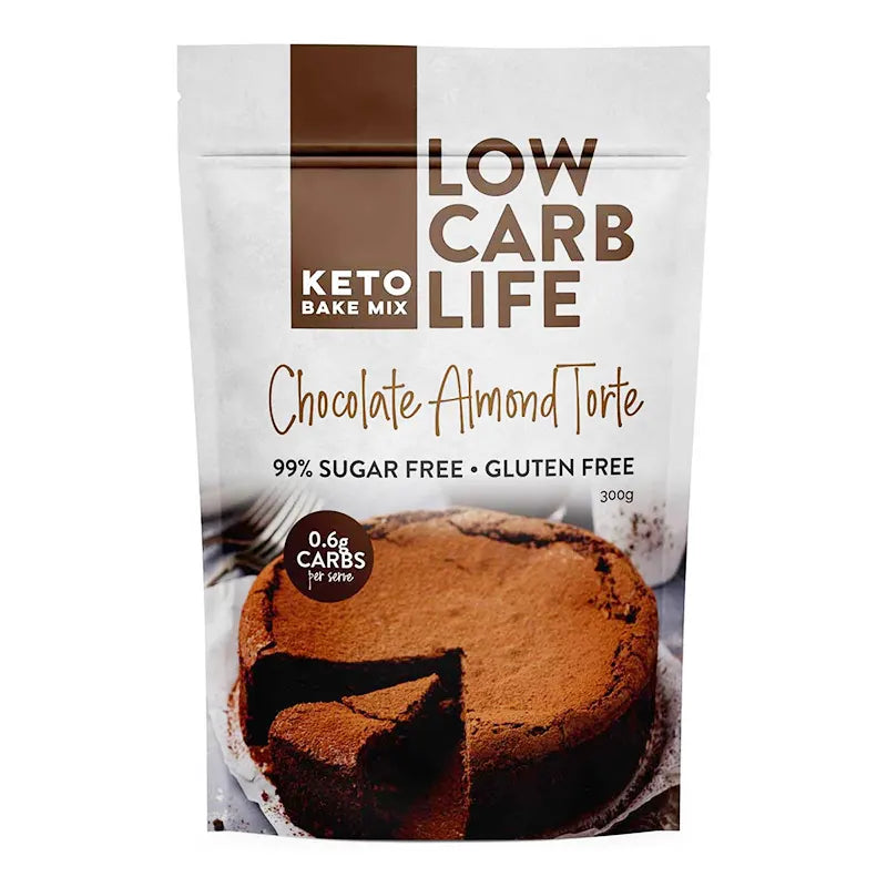 Keto Store NZ | Low Carb Life - Chocolate Almond Torte | Keto Bake Mix