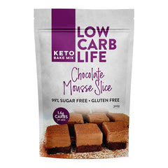 Keto Store NZ | Low Carb Life - Chocolate Mousse Slice | Keto Bake Mix