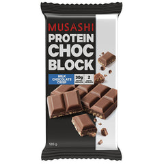 Keto Store NZ | Musashi Protein Choc Block | Milk Chocolate Crisp