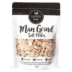 Keto Store NZ | Pepper & Me | Man Grind Salt Flakes