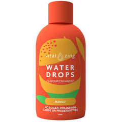 Keto Store NZ | Vital Zing Mandarin Water Drops | Flavour | Waterdrops