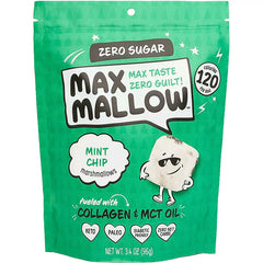 Keto Store NZ | Max Mallow | Marshmallows | Mint Chip flavour with collagen and MCT oil | Keto Paleo