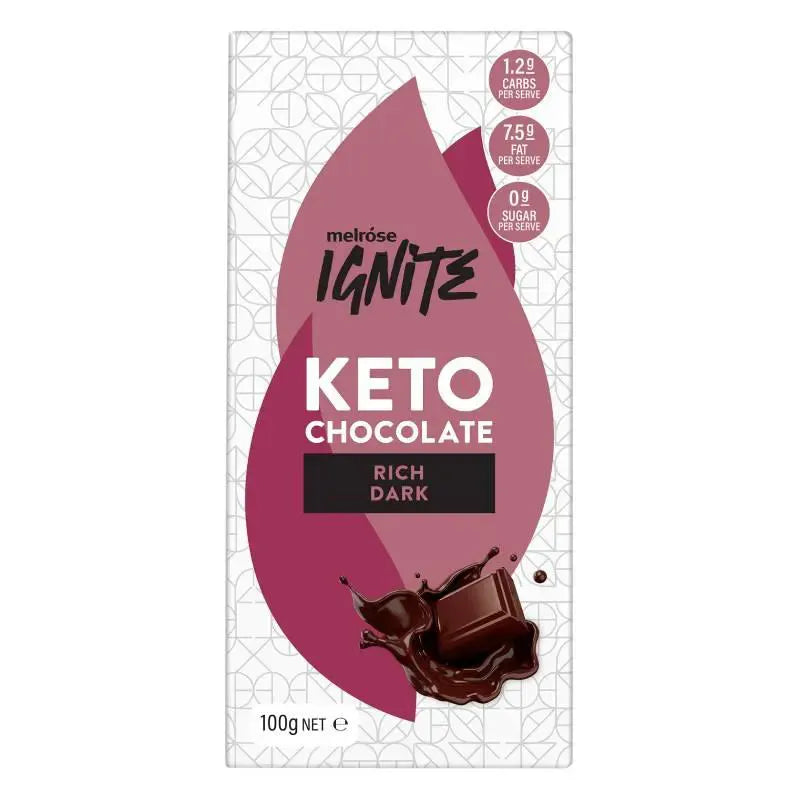 Keto Store NZ | Melrose Ignite | Keto Chocolate | Rich Dark