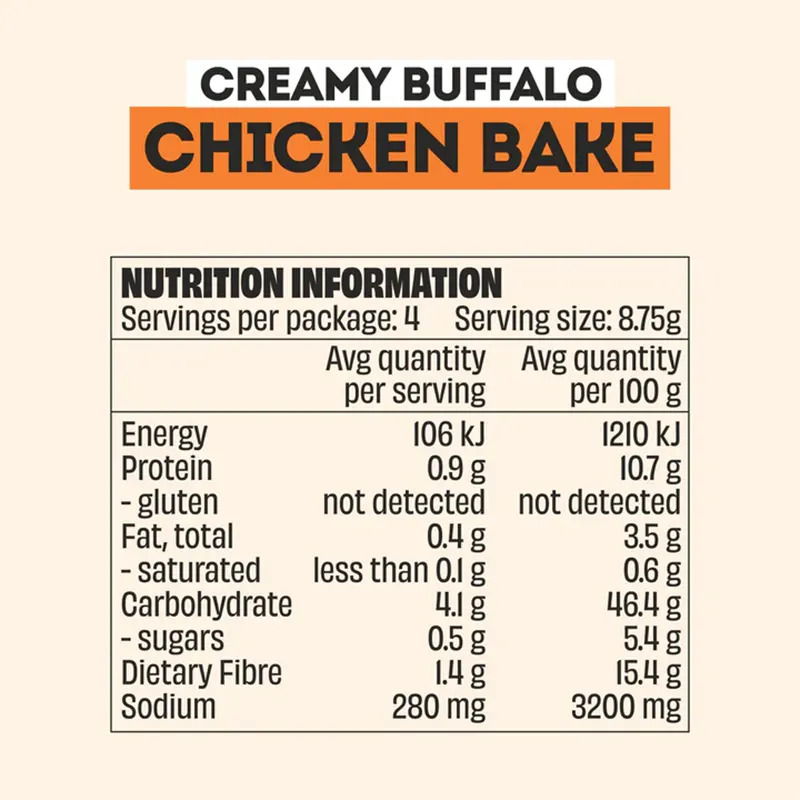Keto Store NZ | Buffalo Chicken Bake | Mingle Recipe Mix | NIP