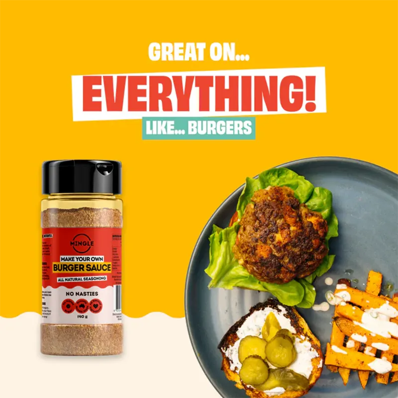 Keto Store NZ | DIY Burger Sauce | Mingle Seasoning Mix social