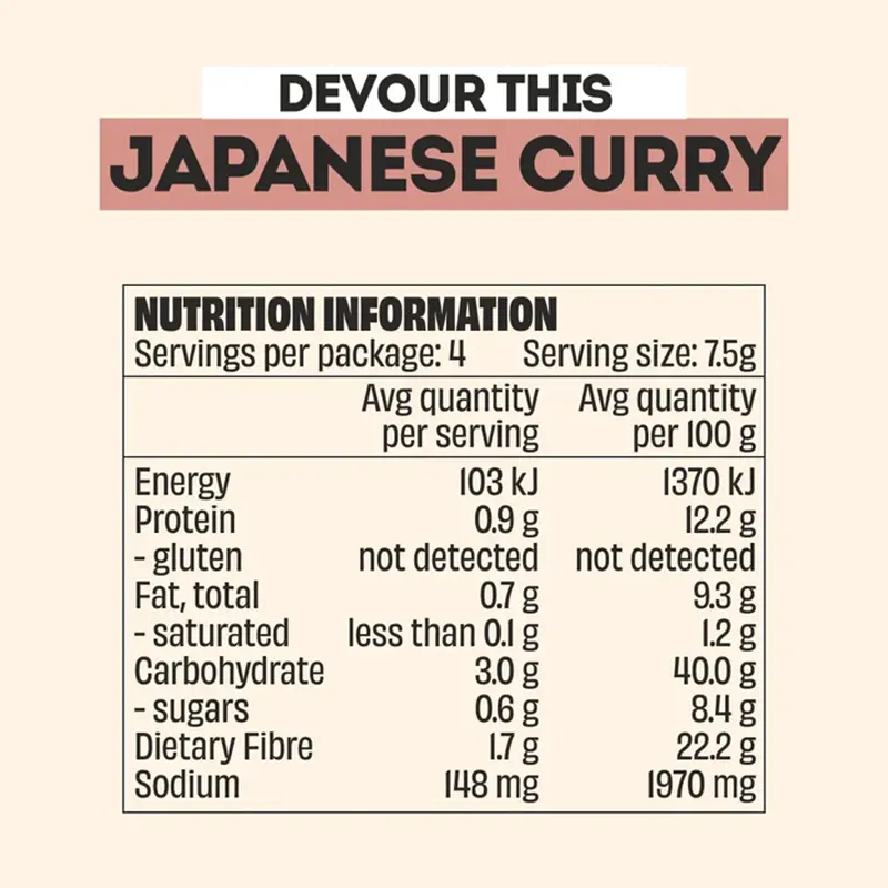 Keto Store NZ | Japanese Curry | Mingle Recipe Mix | NIP