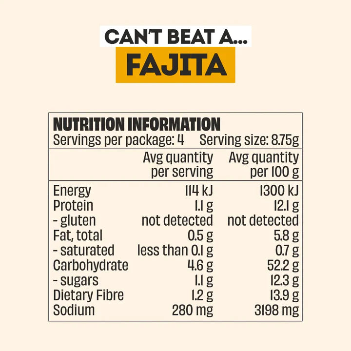 Keto Store NZ | Mexican Fajita | Mingle Recipe Mix | NIP