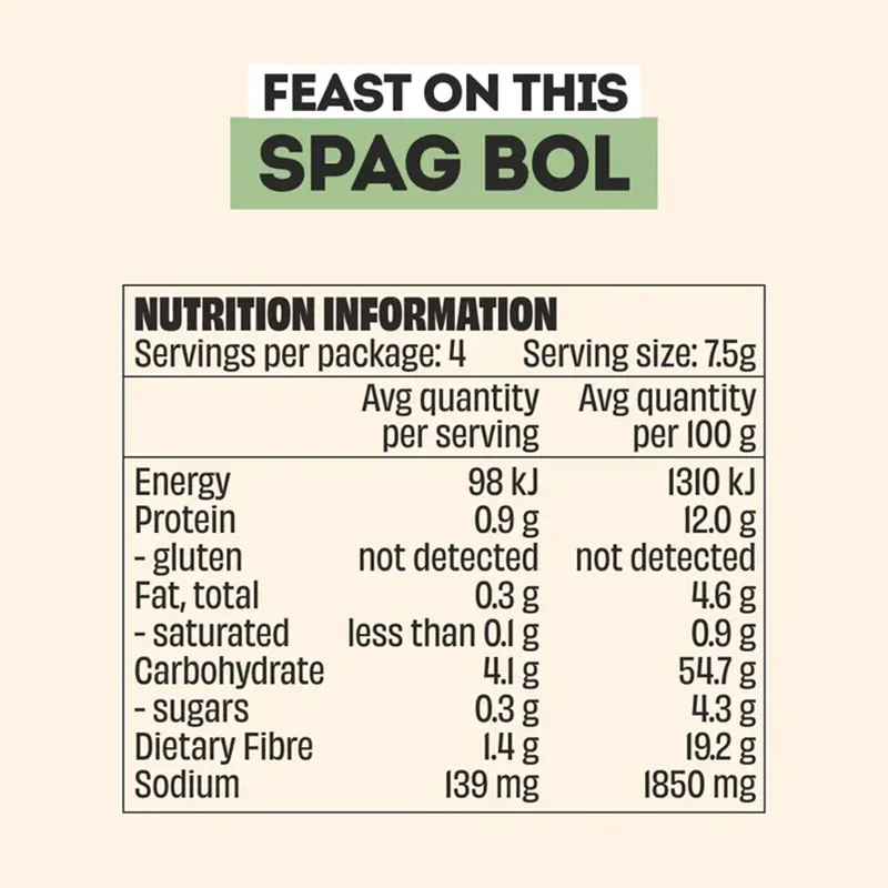 Keto Store NZ | Spag Bol | Mingle Recipe Mix | NIP