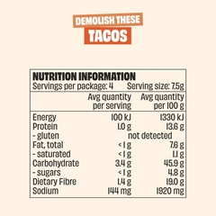 Keto Store NZ | Tacos | Mingle Recipe Mix | NIP