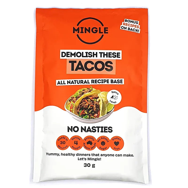 Keto Store NZ | Mild Tacos | Mingle Recipe Mix