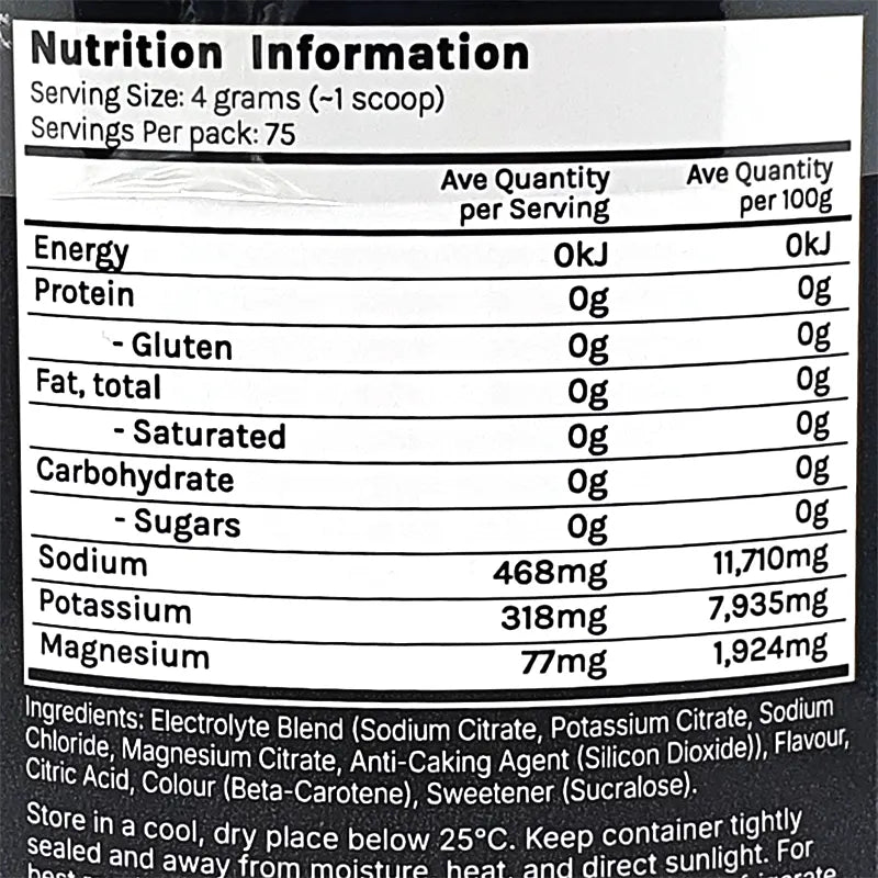 Keto Store NZ | NZ Protein Electrolytes | High Strength Concentrate | Orange NIP