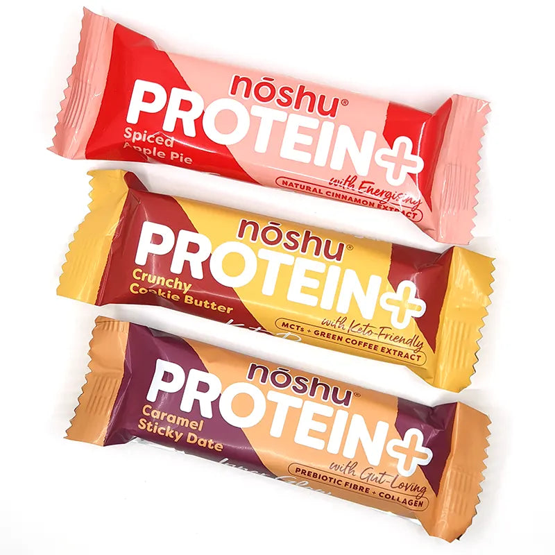 Keto Store NZ | Noshu Bars | Variety Pack | Protein Plus + 