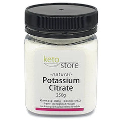 Keto Store NZ | Potassium Citrate 250g Jar