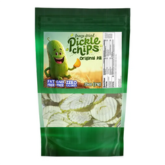 Keto Store NZ | Pickle Chips | Original Dill Flavour | Fat Free Carb Free Zero Calories