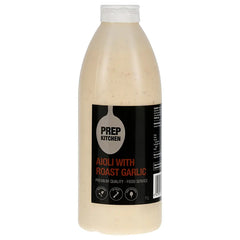 Keto Store NZ | Aioli with Roast Garlic | 1 Litre Bottle