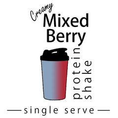 Mixed Berry Single Serve Protein Shake made by Keto Store NZ
