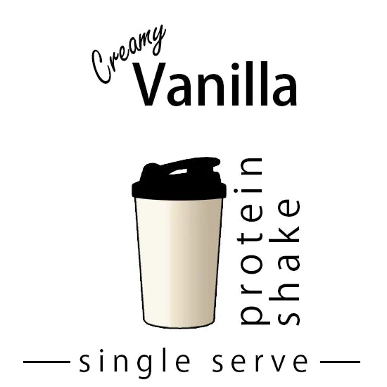 Creamy Vanilla Single Serve Protein Shake made by Keto Store NZ
