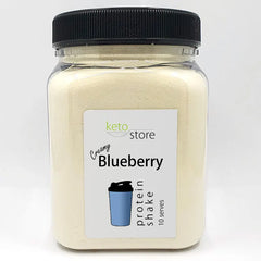 Blueberry Protein Shake 10 Serve Jar by Keto Store NZ