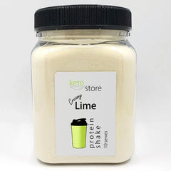 Lime Protein Shake 10 Serve Jar by Keto Store NZ