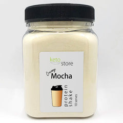 Mocha Protein Shake 10 Serve Jar by Keto Store NZ