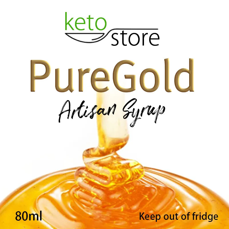 Keto Store NZ | PureGold Artisan Syrup | Golden Syrup Sample Bottle Label
