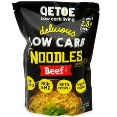 Keto Store NZ | Low Carb Beef Noodles | Qetoe | Non GMO | Vegan