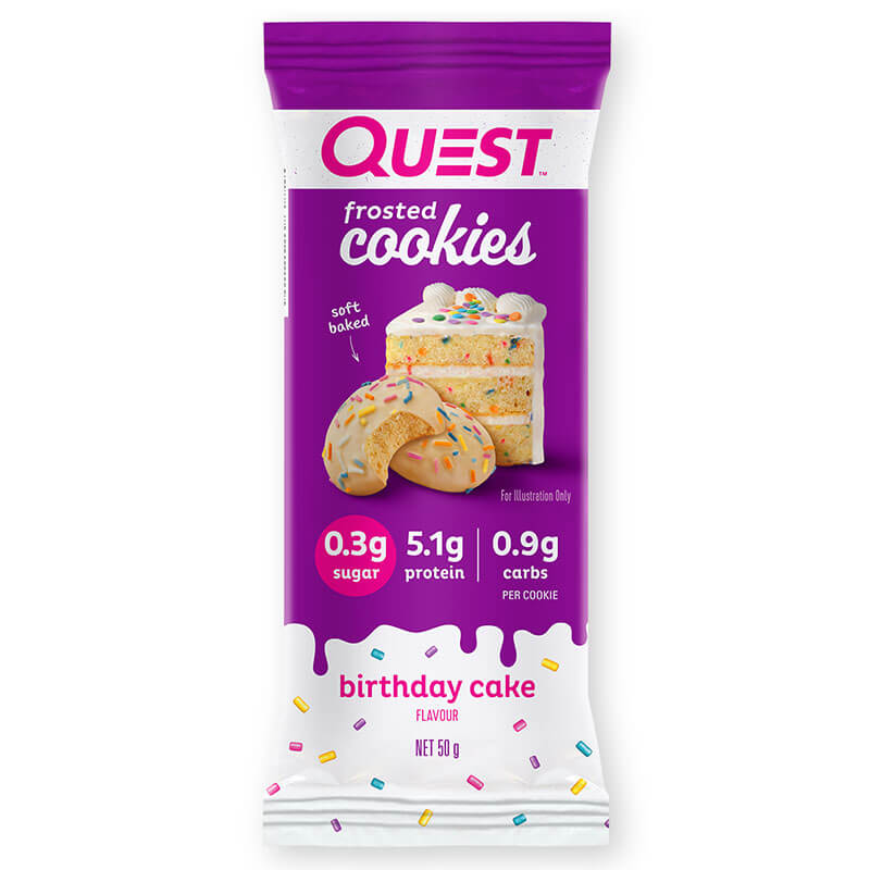 Keto Store NZ | Quest Frosted Cookie Birthday Cake