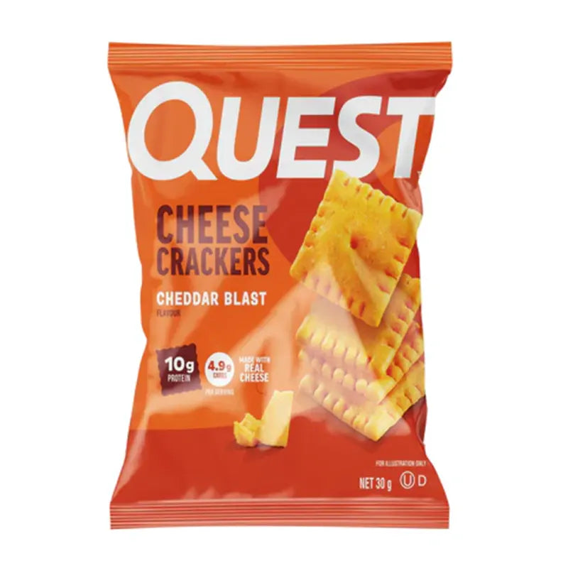 Keto Store NZ | Quest Cheese Crackers | Cheddar Blast