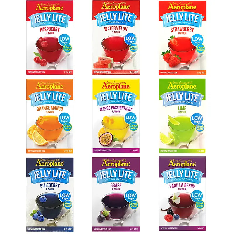 Keto Store NZ | Aeroplane Jelly 9 pack | All flavours